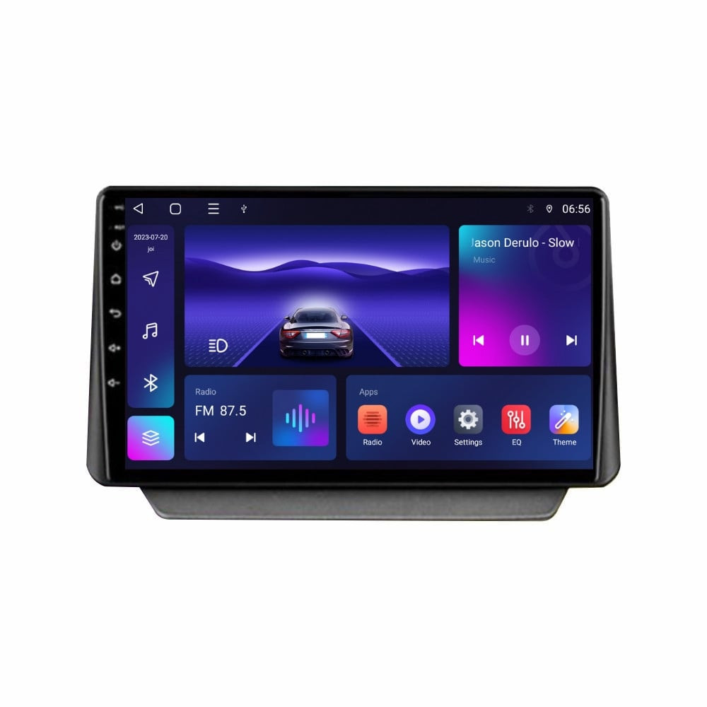 Navigatie dedicata cu Android Mazda 2 2014 - 2022 / CX-3 dupa 2015, 3GB RAM, Radio GPS Dual Zone, Display HD QLED 9" Touchscreen, Internet Wi-Fi si slot SIM 4G, Bluetooth, MirrorLink, USB