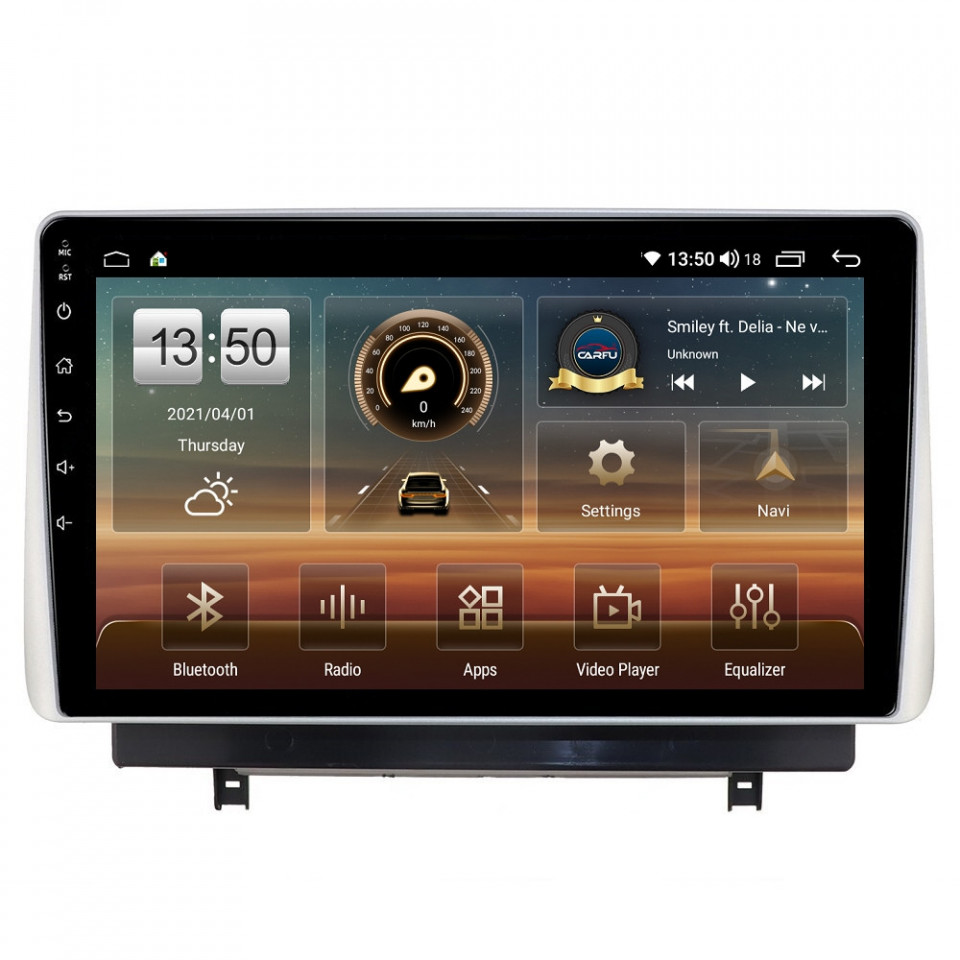 Navigatie dedicata cu Android Mazda 3 dupa 2019, 6GB RAM, Radio GPS Dual Zone, Display HD QLED 10" Touchscreen, Internet Wi-Fi si slot SIM 4G, Bluetooth, MirrorLink, USB