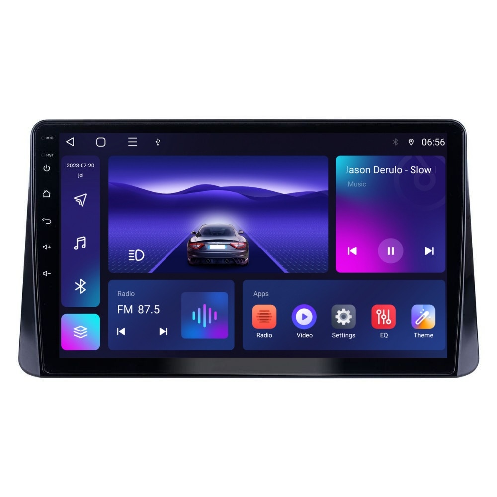 Navigatie dedicata cu Android Mitsubishi Eclipse Cross 2017 - 2020, 4GB RAM, Radio GPS Dual Zone, Display HD IPS 10" Touchscreen, Internet Wi-Fi, Bluetooth, MirrorLink, USB