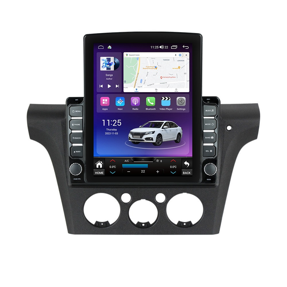Navigatie dedicata cu Android Mitsubishi Outlander I 2001 - 2006, 4GB RAM, Radio GPS Dual Zone, Touchscreen IPS 9.7" HD tip Tesla, Internet Wi-Fi si slot SIM 4G, Bluetooth, MirrorLink, USB