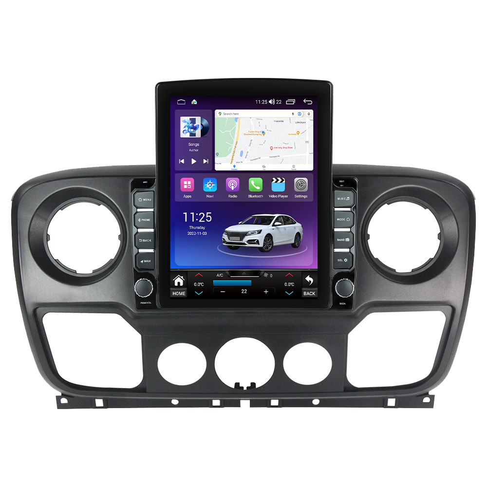 Navigatie dedicata cu Android Nissan NV400 2010 - 2020, 4GB RAM, Radio GPS Dual Zone, Touchscreen IPS 9.7" HD tip Tesla, Internet Wi-Fi si slot SIM 4G, Bluetooth, MirrorLink, USB
