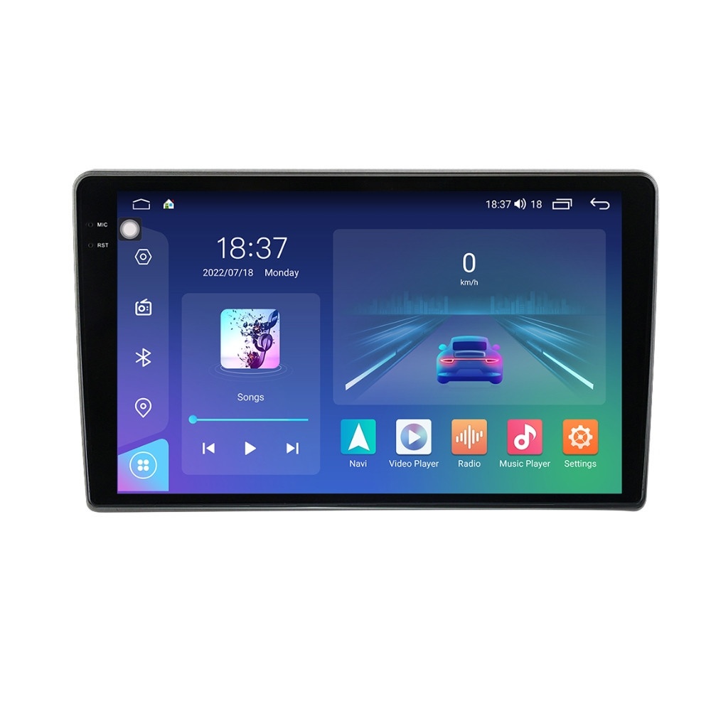 Navigatie dedicata cu Android Opel Corsa C 2000 - 2006, 8GB RAM, Radio GPS Dual Zone, Display 2K QLED 9.5" Touchscreen, Internet Wi-Fi si slot SIM 4G, Bluetooth, MirrorLink, USB