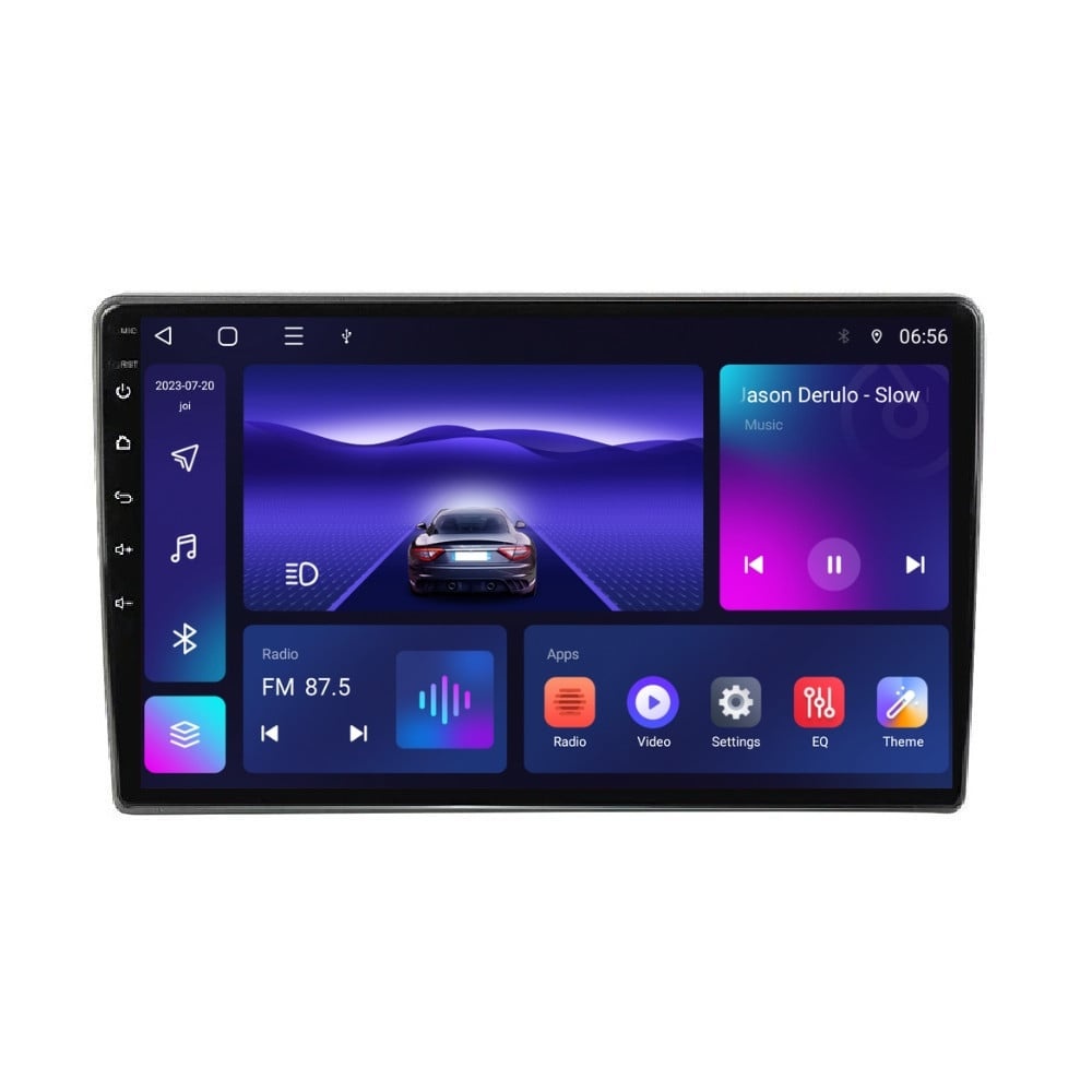 Navigatie dedicata cu Android Opel Corsa D 2006 - 2014, 3GB RAM, Radio GPS Dual Zone, Display HD QLED 9" Touchscreen, Internet Wi-Fi si slot SIM 4G, Bluetooth, MirrorLink, USB