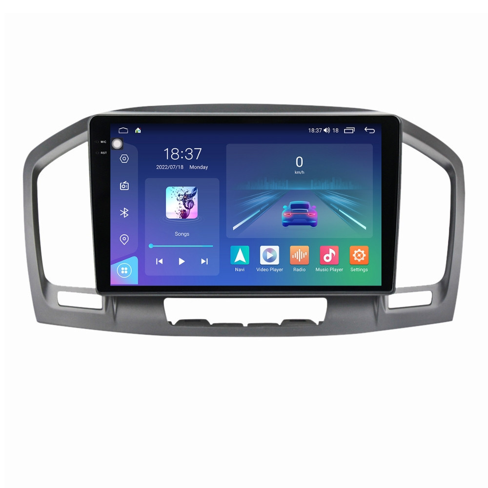 Navigatie dedicata cu Android Opel Insignia A 2008 - 2013, 8GB RAM, Radio GPS Dual Zone, Display 2K QLED 9.5" Touchscreen, Internet Wi-Fi si slot SIM 4G, Bluetooth, MirrorLink, USB
