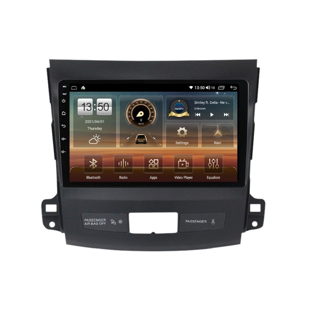 Navigatie dedicata cu Android Peugeot 4007 2007 - 2013, 4GB RAM, Radio GPS Dual Zone, Display HD QLED 9" Touchscreen, Internet Wi-Fi si slot SIM 4G, Bluetooth, MirrorLink, USB