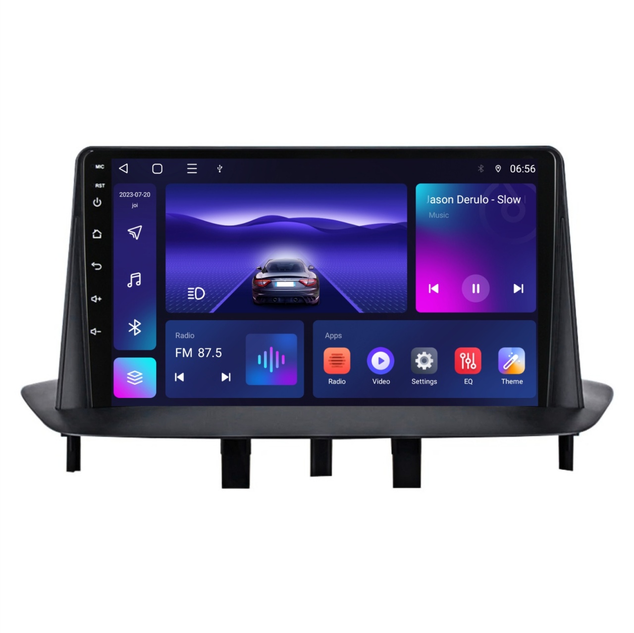 Navigatie dedicata cu Android Renault Fluence 2009 - 2016, 4GB RAM, Radio GPS Dual Zone, Display HD IPS 9" Touchscreen, Internet Wi-Fi, Bluetooth, MirrorLink, USB