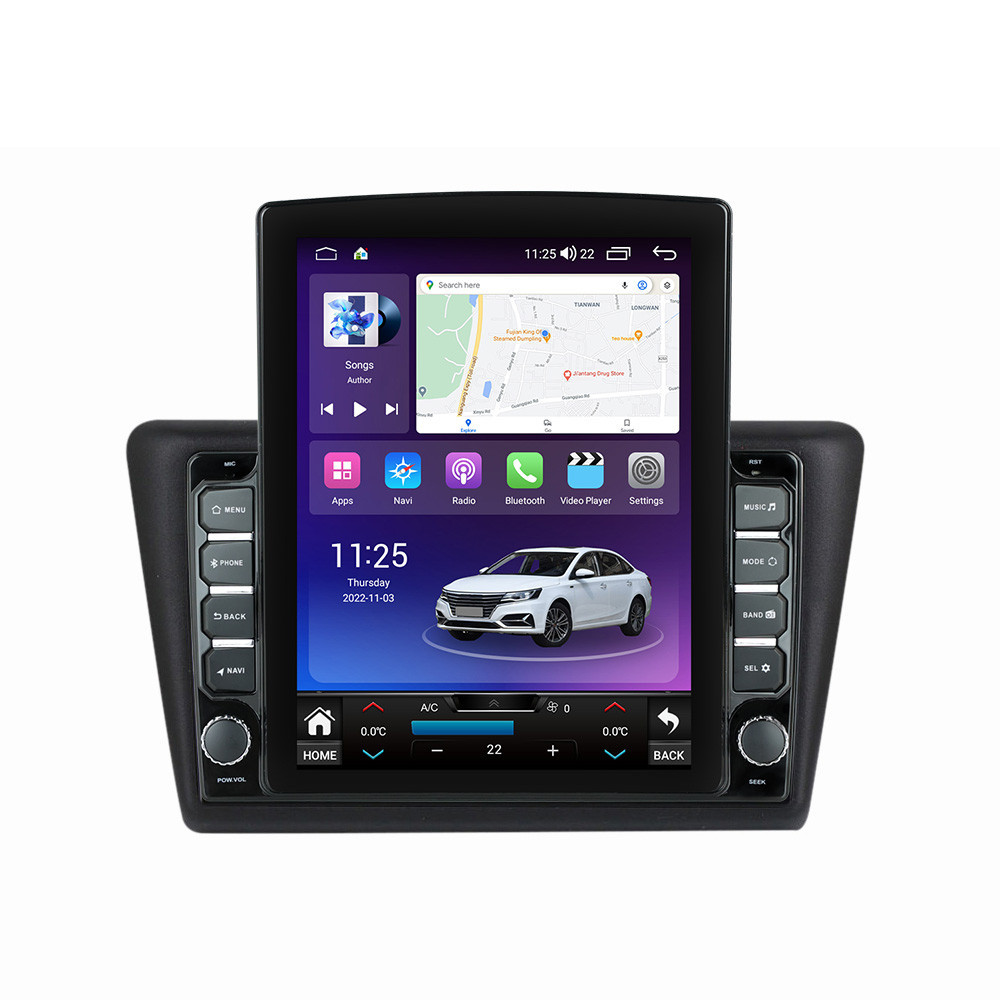 Navigatie dedicata cu Android Skoda Rapid 2011 - 2019, 8GB RAM, Radio GPS Dual Zone, Touchscreen IPS 9.7" HD tip Tesla, Internet Wi-Fi si slot SIM 4G, Bluetooth, MirrorLink, USB