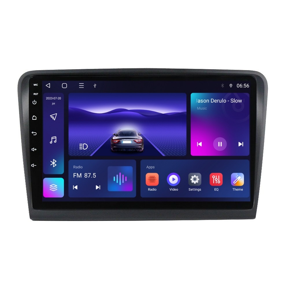 Navigatie dedicata cu Android Skoda Superb II 2008 - 2015, 4GB RAM, Radio GPS Dual Zone, Display HD IPS 10" Touchscreen, Internet Wi-Fi, Bluetooth, MirrorLink, USB