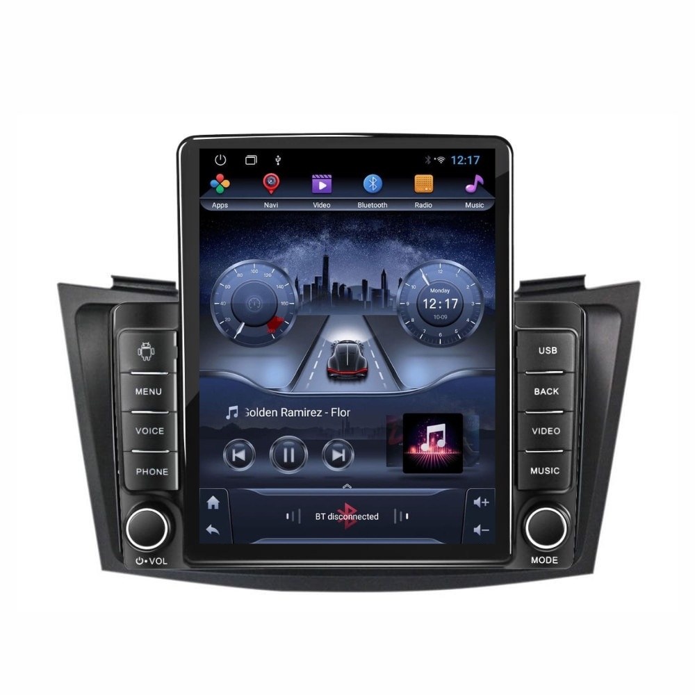 Navigatie dedicata cu Android Suzuki Swift IV 2010 - 2017, 2GB RAM, Radio GPS Dual Zone, Touchscreen IPS 9.7" HD tip Tesla, Internet Wi-Fi, Bluetooth, MirrorLink, USB