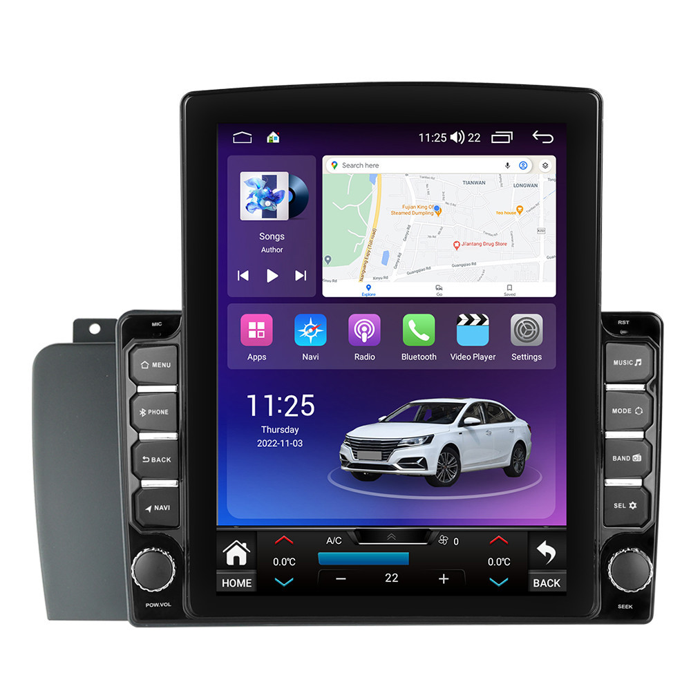 Navigatie dedicata cu Android Volvo V70 II / XC70 I 2004 - 2008, 8GB RAM, Radio GPS Dual Zone, Touchscreen IPS 9.7" HD tip Tesla, Internet Wi-Fi si slot SIM 4G, Bluetooth, MirrorLink, USB