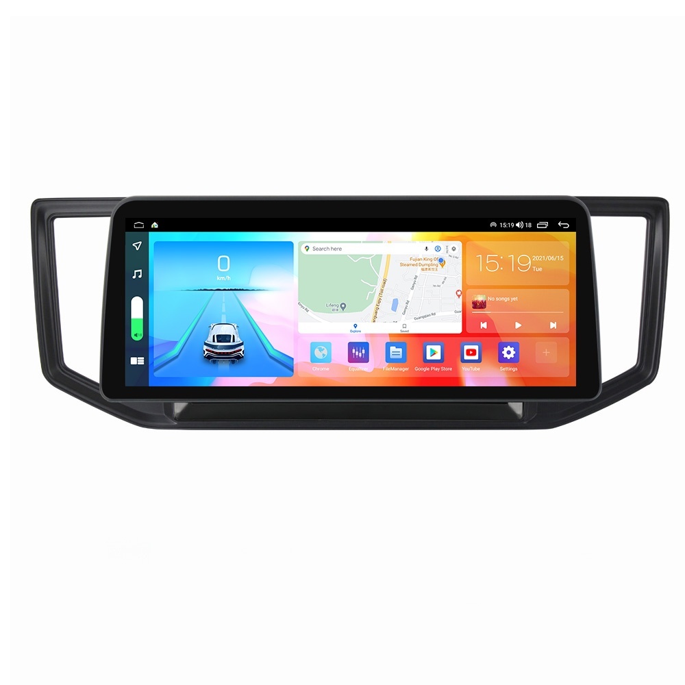 Navigatie dedicata cu Android VW Crafter dupa 2016, 8GB RAM, Radio GPS Dual Zone, Display QLED 12.3" Touchscreen, Internet Wi-Fi si slot SIM 4G, Bluetooth, MirrorLink, USB