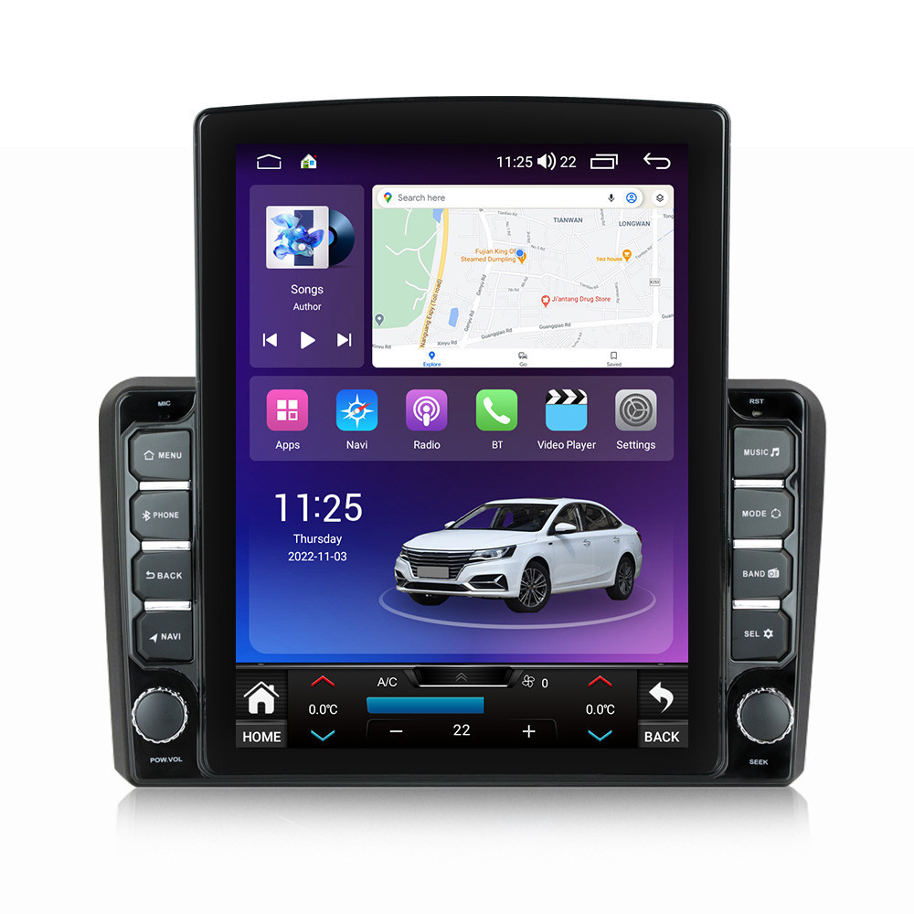 Navigatie dedicata cu Android Audi A3 (8P1) 2003 - 2013, 8GB RAM, Radio GPS Dual Zone, Touchscreen IPS 9.7" HD tip Tesla, Internet Wi-Fi si slot SIM 4G, Bluetooth, MirrorLink, USB