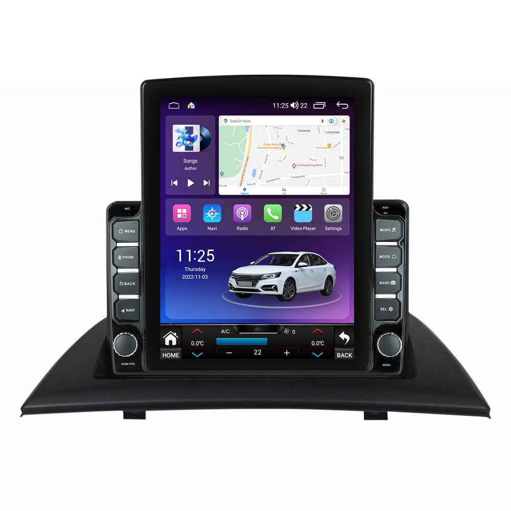 Navigatie dedicata cu Android BMW X3 (E83) 2003 - 2011, 8GB RAM, Radio GPS Dual Zone, Touchscreen IPS 9.7" HD tip Tesla, Internet Wi-Fi si slot SIM 4G, Bluetooth, MirrorLink, USB