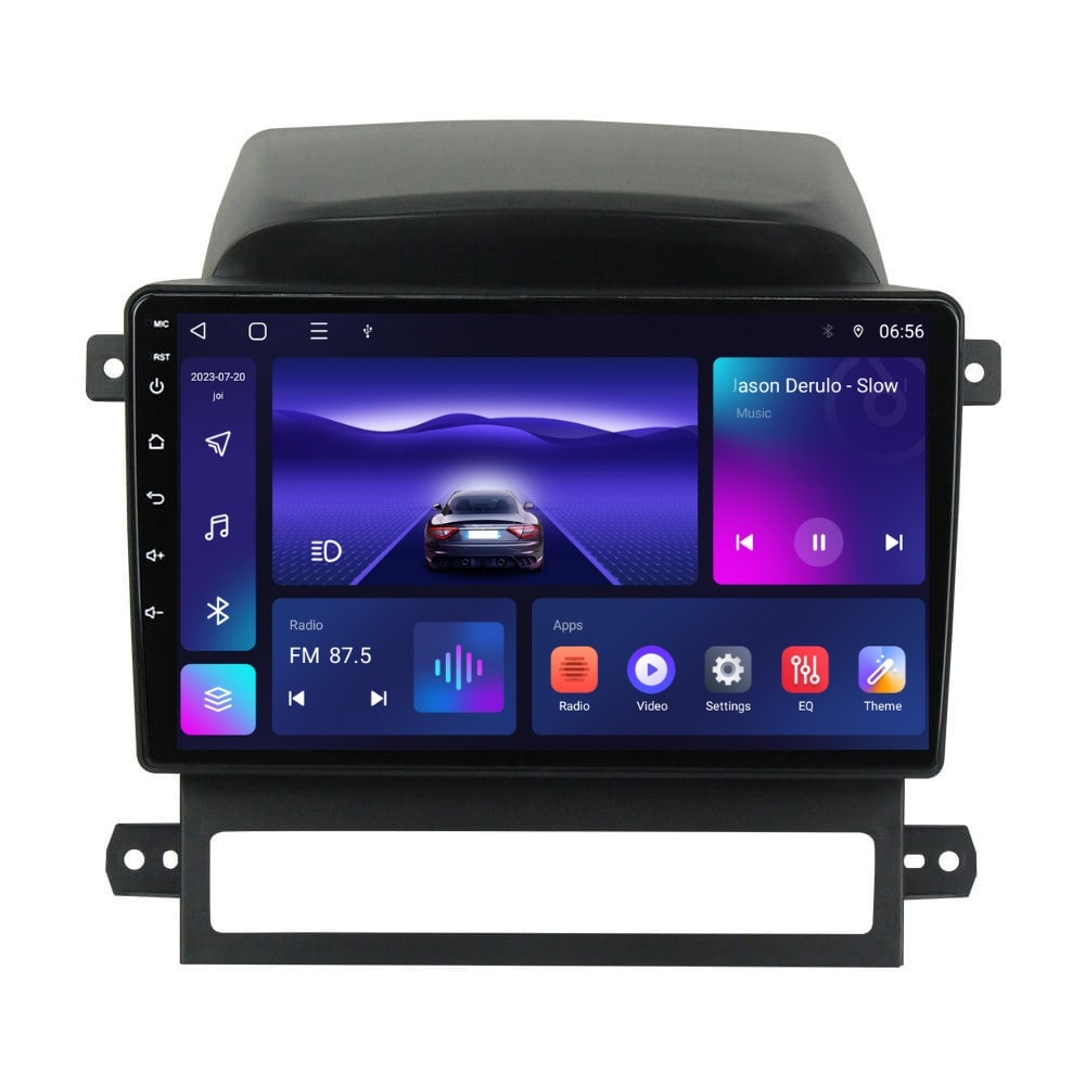 Navigatie dedicata cu Android Chevrolet Captiva 2006 - 2011, 4GB RAM, Radio GPS Dual Zone, Display HD IPS 9" Touchscreen, Internet Wi-Fi, Bluetooth, MirrorLink, USB