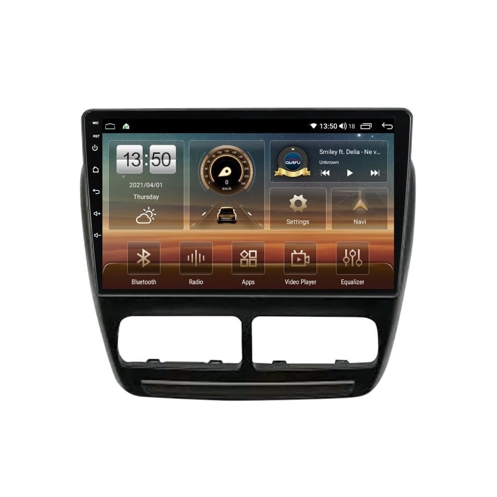 Navigatie dedicata cu Android Fiat Doblo 2010 - 2015, 4GB RAM, Radio GPS Dual Zone, Display HD QLED 10" Touchscreen, Internet Wi-Fi si slot SIM 4G, Bluetooth, MirrorLink, USB