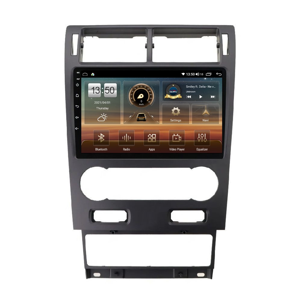 Navigatie dedicata cu Android Ford Mondeo III 2000 - 2007, clima automata, 8GB RAM, Radio GPS Dual Zone, Display HD QLED 9" Touchscreen, Internet Wi-Fi si slot SIM 4G, Bluetooth, MirrorLink, USB