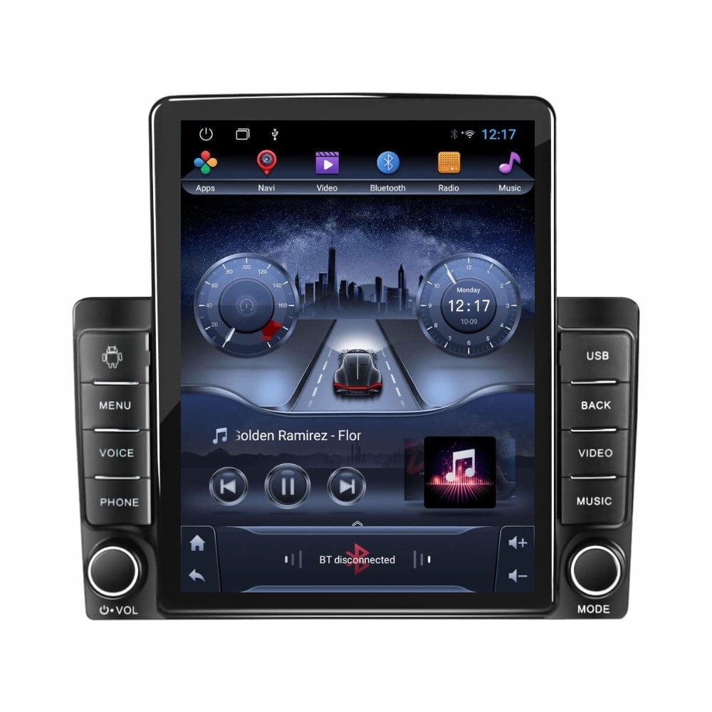Navigatie dedicata cu Android Ford Transit dupa 2020, 2GB RAM, Radio GPS Dual Zone, Touchscreen IPS 9.7'' HD tip Tesla, Internet Wi-Fi, Bluetooth, MirrorLink, USB