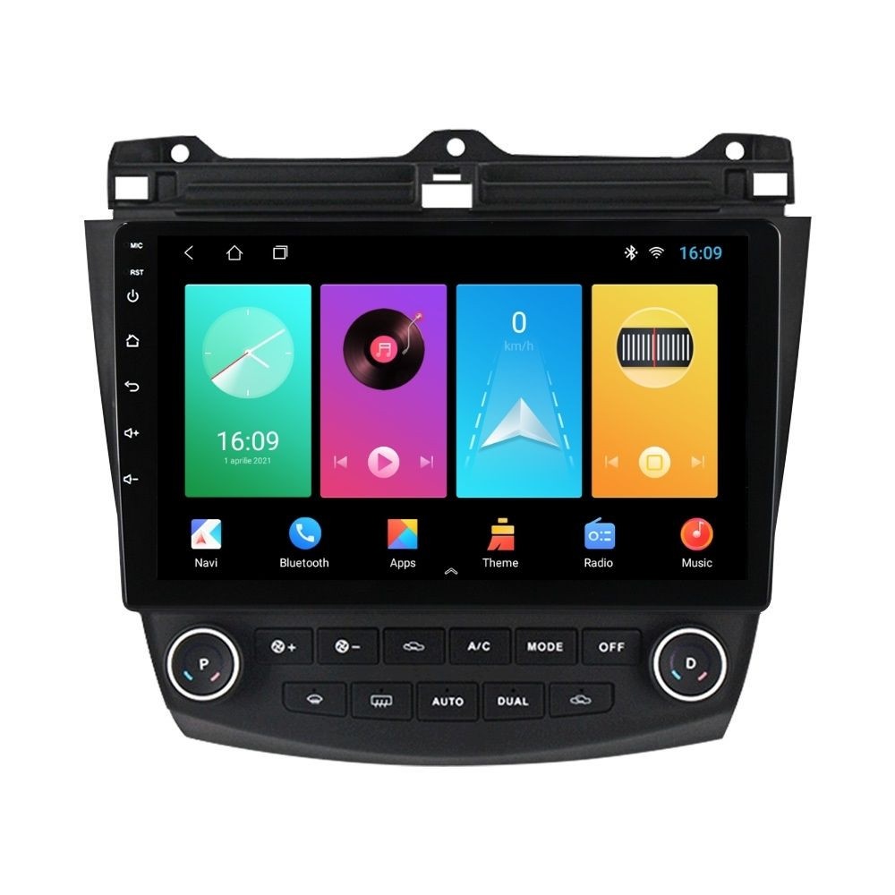 Navigatie dedicata cu Android Honda Accord VII 2003 - 2008 benzina, 1GB RAM, Radio GPS Dual Zone, Display HD IPS 10" Touchscreen, Internet Wi-Fi, Bluetooth, MirrorLink, USB