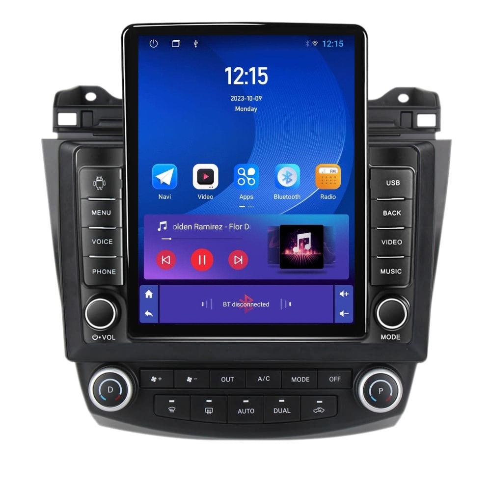 Navigatie dedicata cu Android Honda Accord VII 2003 - 2008 benzina, 1GB RAM, Radio GPS Dual Zone, Touchscreen IPS 9.7" HD tip Tesla, Internet Wi-Fi, Bluetooth, MirrorLink, USB