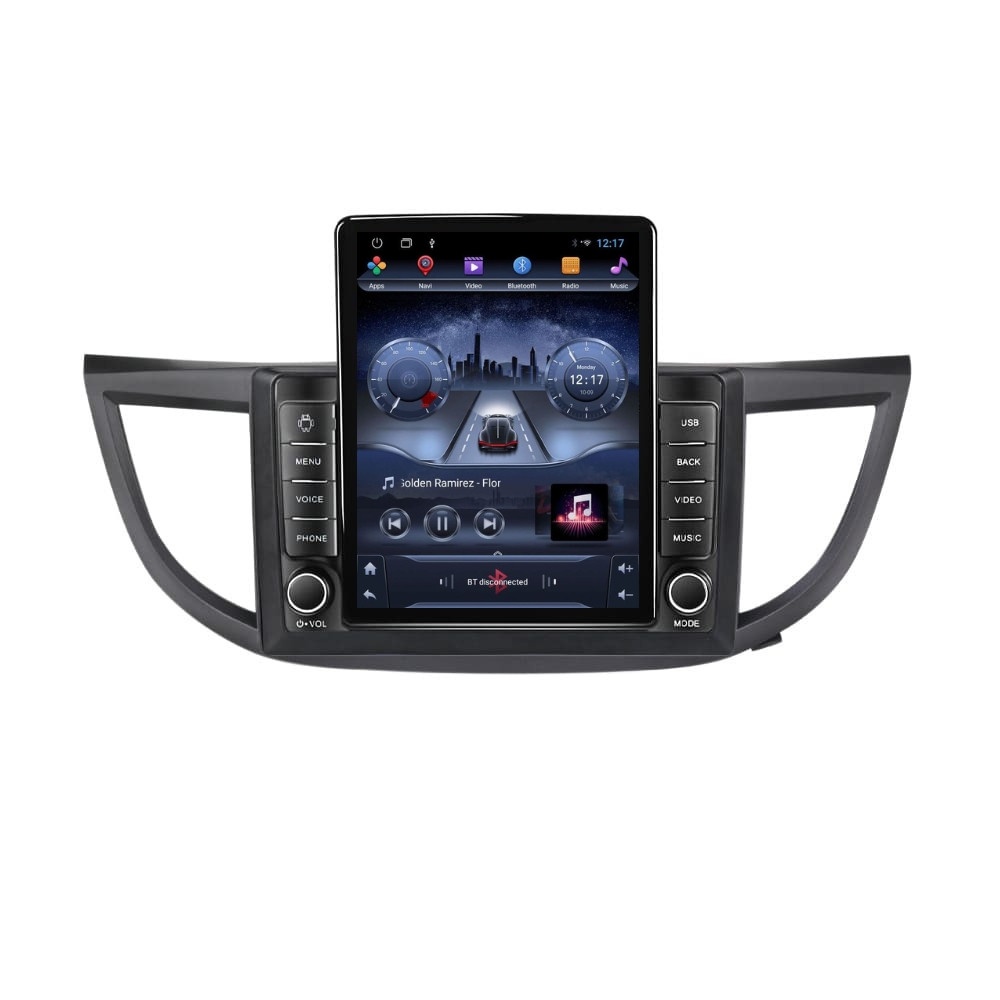 Navigatie dedicata cu Android Honda CR-V IV 2012 - 2018, 2GB RAM, Radio GPS Dual Zone, Touchscreen IPS 9.7" HD tip Tesla, Internet Wi-Fi, Bluetooth, MirrorLink, USB