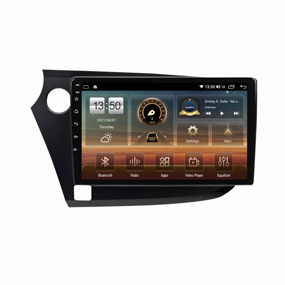 Navigatie dedicata cu Android Honda Insight 2009 - 2014 , 4GB RAM, Radio GPS Dual Zone, Display HD QLED 9" Touchscreen, Internet Wi-Fi si slot SIM 4G, Bluetooth, MirrorLink, USB