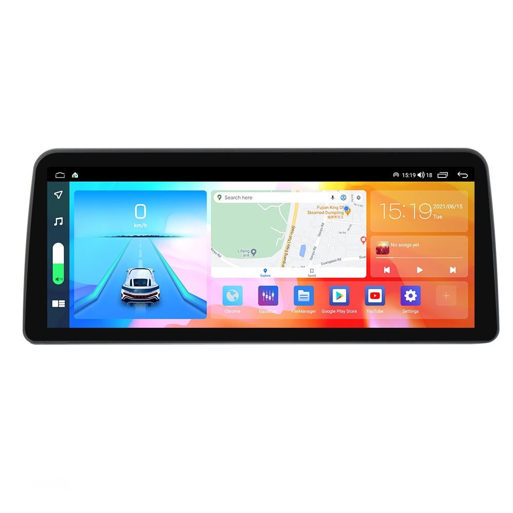 Navigatie dedicata cu Android Hyundai i40 2012 - 2020, 4GB RAM, Radio GPS Dual Zone, Display QLED 12.3" Touchscreen, Internet Wi-Fi si slot SIM 4G, Bluetooth, MirrorLink, USB