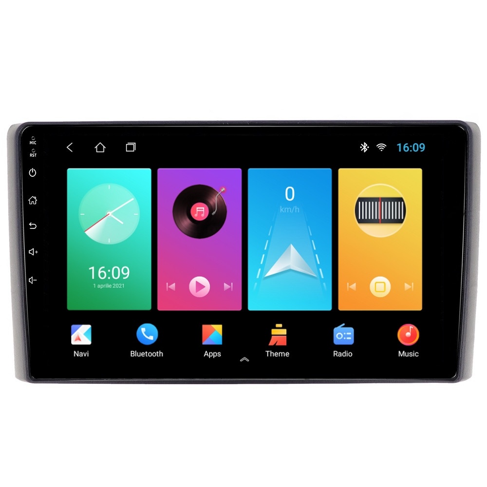 Navigatie dedicata cu Android Iveco Daily 2006 - 2014, 2GB RAM, Radio GPS Dual Zone, Display HD IPS 9" Touchscreen, Internet Wi-Fi, Bluetooth, MirrorLink, USB
