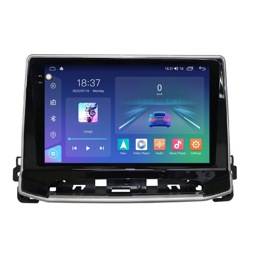Navigatie dedicata cu Android Jeep Compass II dupa 2021, 8GB RAM, Radio GPS Dual Zone, Display 2K QLED 10.36" Touchscreen, Internet Wi-Fi si slot SIM 4G, Bluetooth, MirrorLink, USB