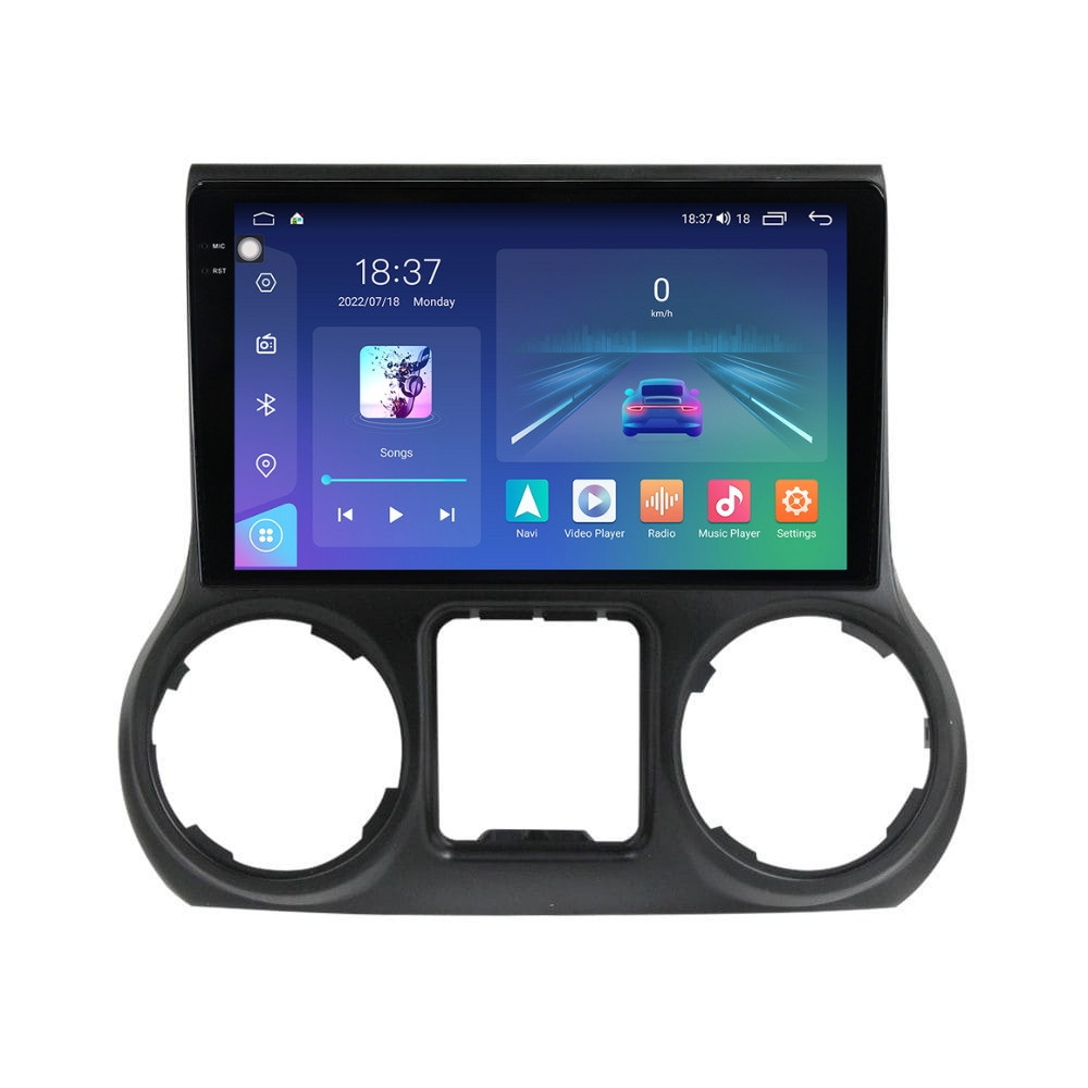 Mărește imaginea pentru Navigatie dedicata cu Android Jeep Wrangler III (JK) 2015 - 2018, 8GB RAM, Radio GPS Dual Zone, Display 2K QLED 10.36" Touchscreen, Internet Wi-Fi si slot SIM 4G, Bluetooth, MirrorLink, USB