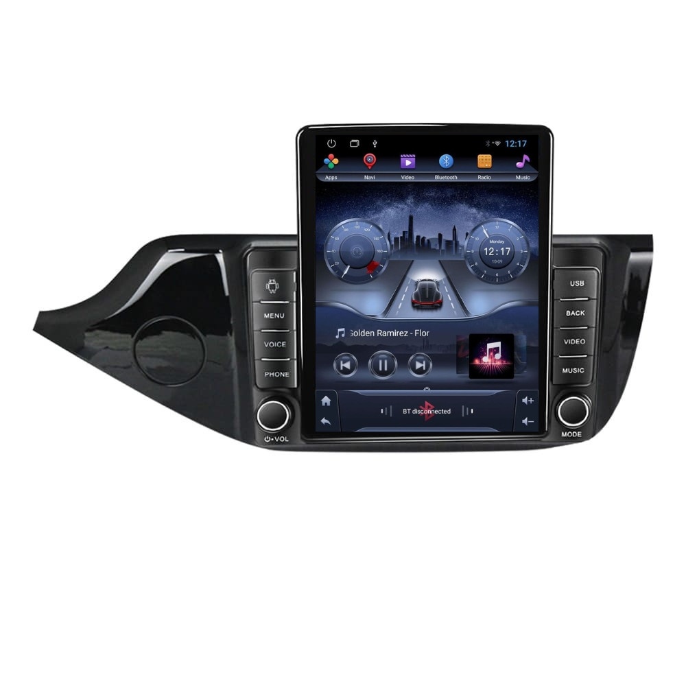 Navigatie dedicata cu Android KIA Ceed 2012 - 2018, 2GB RAM, Radio GPS Dual Zone, Touchscreen IPS 9.7" HD tip Tesla, Internet Wi-Fi, Bluetooth, MirrorLink, USB
