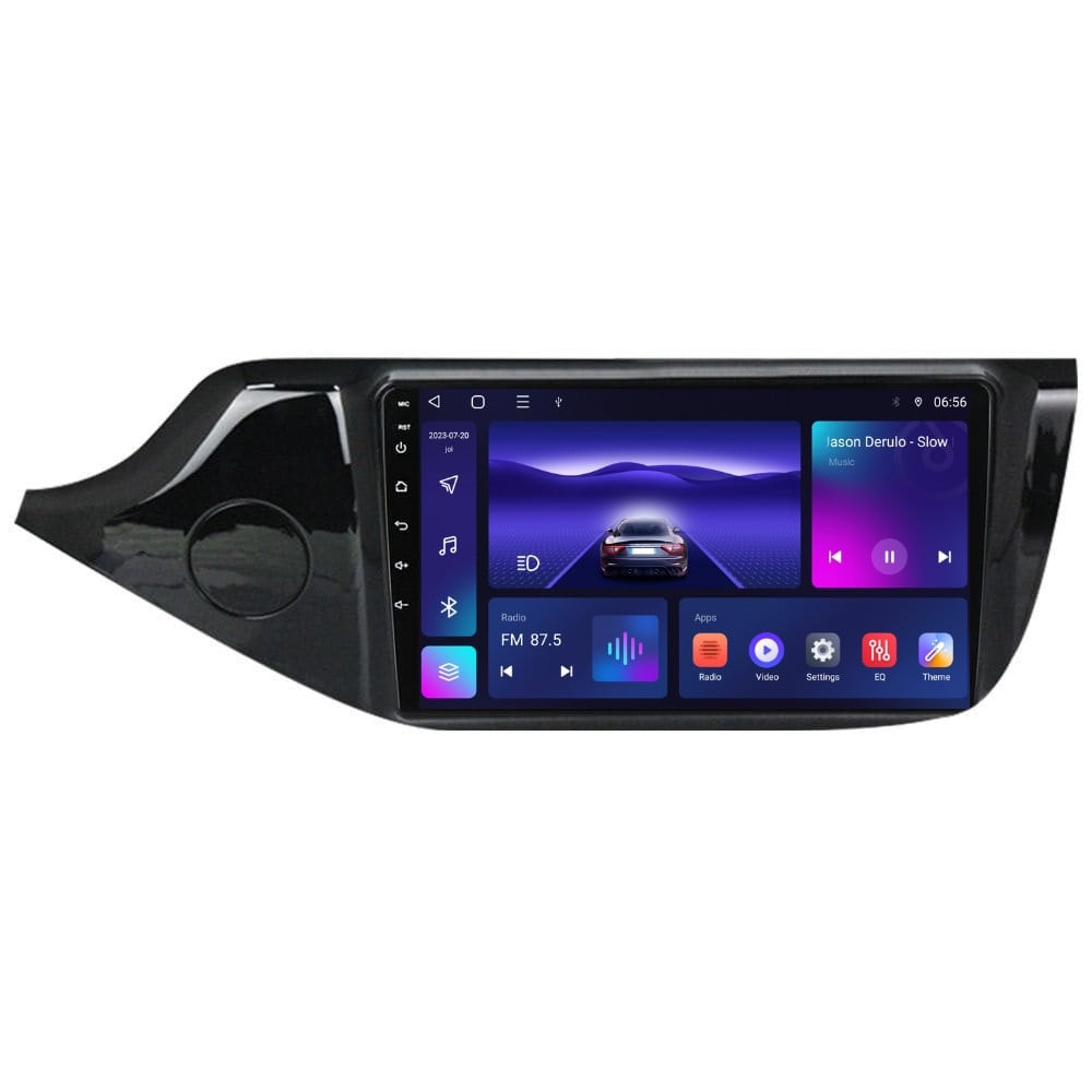 Navigatie dedicata cu Android KIA Ceed 2012 - 2018, 3GB RAM, Radio GPS Dual Zone, Display HD QLED 9" Touchscreen, Internet Wi-Fi si slot SIM 4G, Bluetooth, MirrorLink, USB