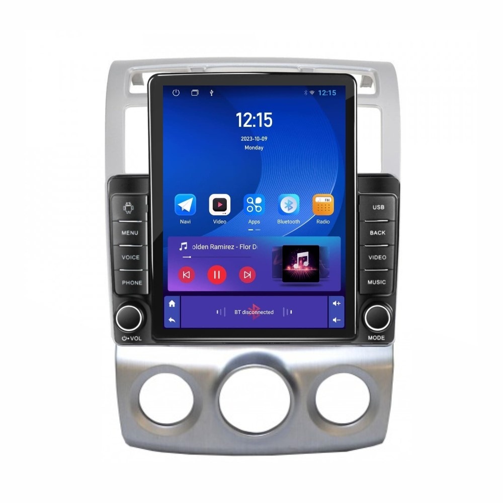 Navigatie dedicata cu Android KIA Sportage 2004 - 2010 fabricata in Coreea, clima manuala, 1GB RAM, Radio GPS Dual Zone, Touchscreen IPS 9.7" HD tip Tesla, Internet Wi-Fi, Bluetooth, MirrorL