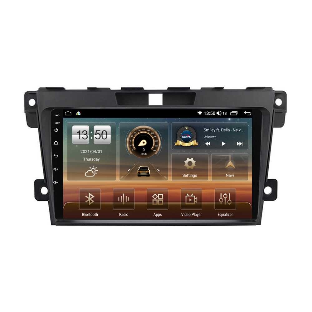 Navigatie dedicata cu Android Mazda CX-7 2006 - 2015, 4GB RAM, Radio GPS Dual Zone, Display HD QLED 9" Touchscreen, Internet Wi-Fi si slot SIM 4G, Bluetooth, MirrorLink, USB