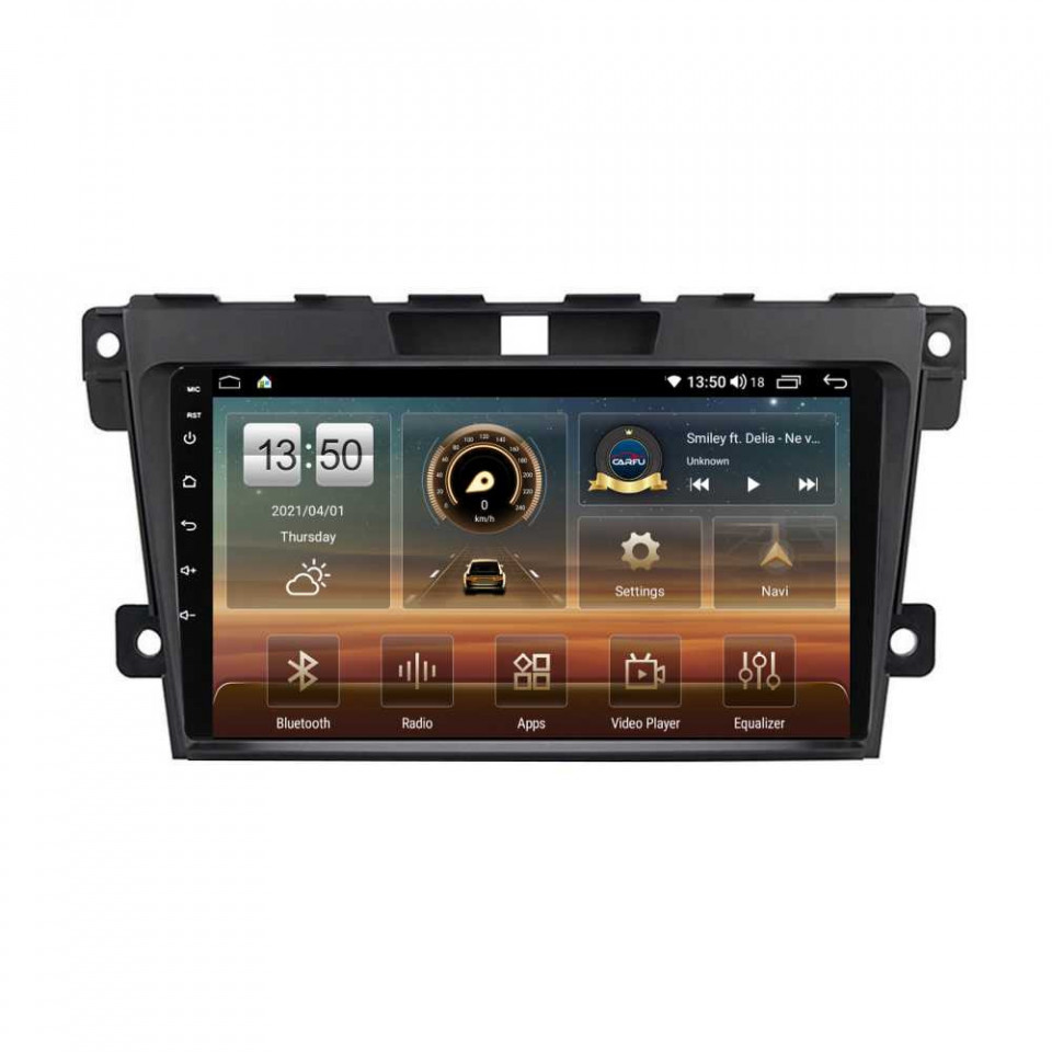 Navigatie dedicata cu Android Mazda CX-7 2006 - 2015, 6GB RAM, Radio GPS Dual Zone, Display HD QLED 9" Touchscreen, Internet Wi-Fi si slot SIM 4G, Bluetooth, MirrorLink, USB