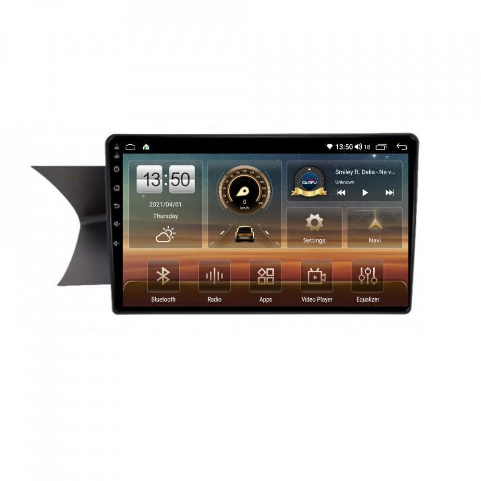 Navigatie dedicata cu Android Mercedes C-Class W204 2011 - 2014, 8GB RAM, Radio GPS Dual Zone, Display HD QLED 9" Touchscreen, Internet Wi-Fi si slot SIM 4G, Bluetooth, MirrorLink, USB