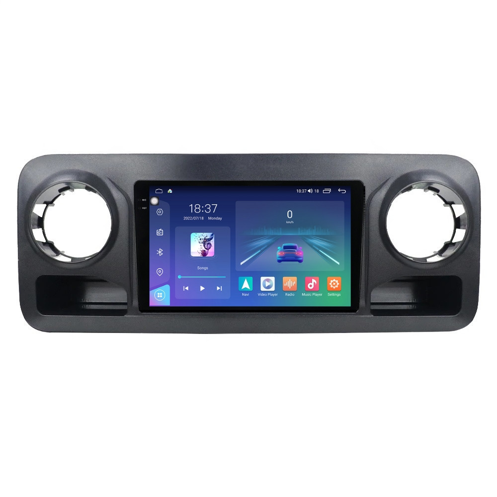 Navigatie dedicata cu Android Mercedes Sprinter dupa 2018, 8GB RAM, Radio GPS Dual Zone, Display 2K QLED 10.36" Touchscreen, Internet Wi-Fi si slot SIM 4G, Bluetooth, MirrorLink, USB