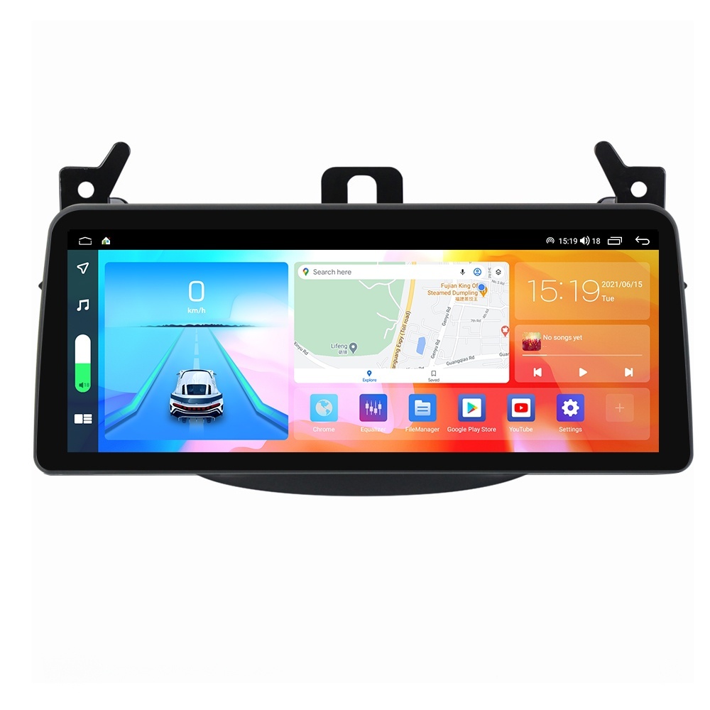 Navigatie dedicata cu Android Opel Corsa E 2014 - 2019, 4GB RAM, Radio GPS Dual Zone, Display QLED 12.3" Touchscreen, Internet Wi-Fi si slot SIM 4G, Bluetooth, MirrorLink, USB