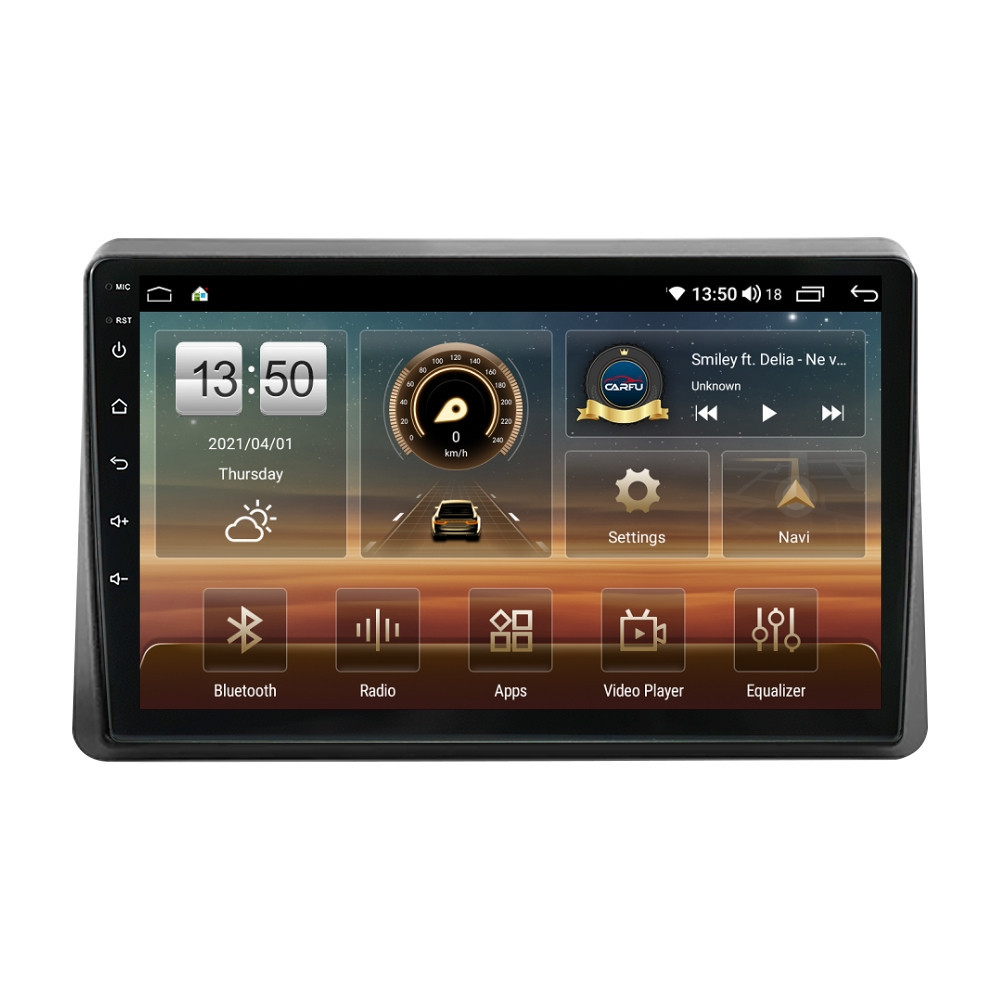 Navigatie dedicata cu Android Renault Master III 2020 - 2024, 6GB RAM, Radio GPS Dual Zone, Display HD QLED 10" Touchscreen, Internet Wi-Fi si slot SIM 4G, Bluetooth, MirrorLink, USB