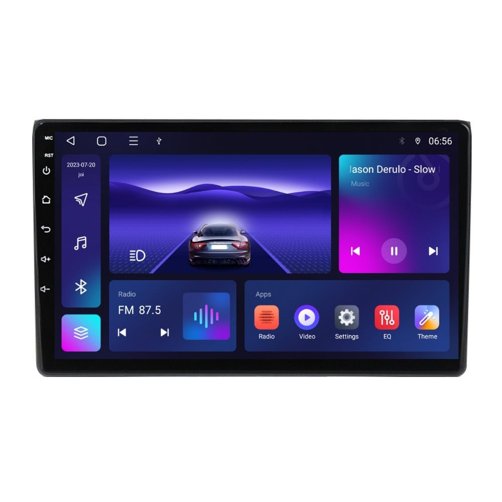 Navigatie dedicata cu Android Seat Exeo 2009 - 2013, 3GB RAM, Radio GPS Dual Zone, Display HD QLED 9" Touchscreen, Internet Wi-Fi si slot SIM 4G, Bluetooth, MirrorLink, USB