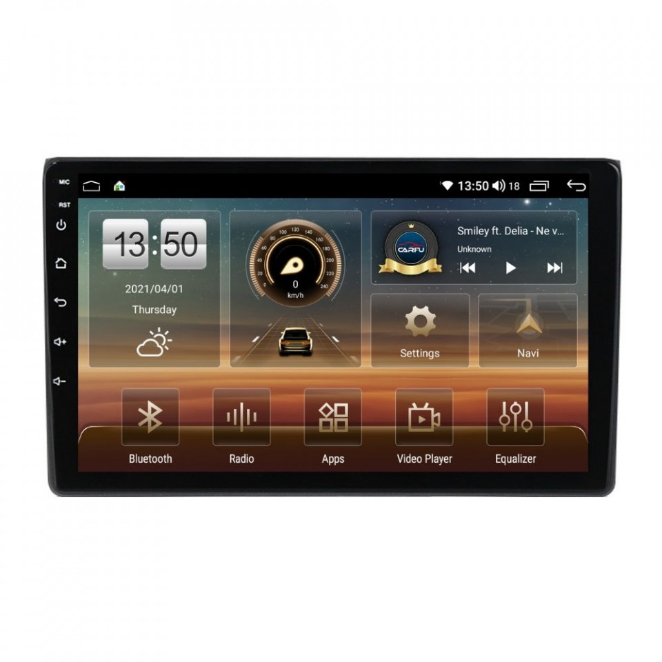 Navigatie dedicata cu Android Seat Exeo 2009 - 2013, 8GB RAM, Radio GPS Dual Zone, Display HD QLED 9" Touchscreen, Internet Wi-Fi si slot SIM 4G, Bluetooth, MirrorLink, USB