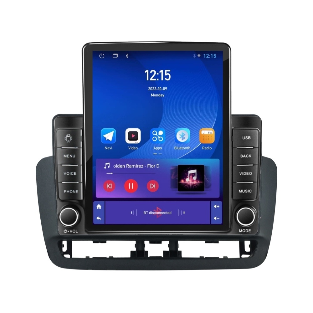 Navigatie dedicata cu Android Seat Ibiza IV 2014 - 2017, 1GB RAM, Radio GPS Dual Zone, Touchscreen IPS 9.7" HD tip Tesla, Internet Wi-Fi, Bluetooth, MirrorLink, USB