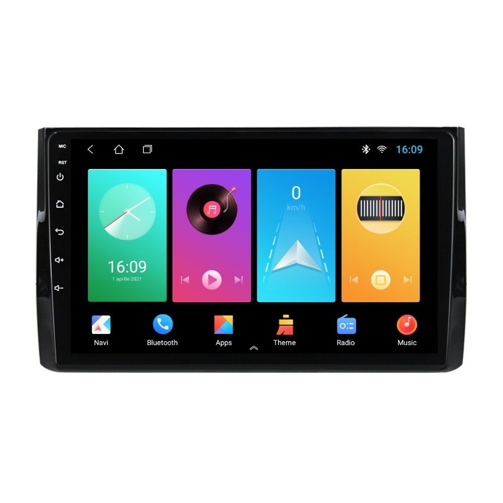 Navigatie dedicata cu Android Skoda Kodiaq dupa 2016, 1GB RAM, Radio GPS Dual Zone, Display HD IPS 10" Touchscreen, Internet Wi-Fi, Bluetooth, MirrorLink, USB