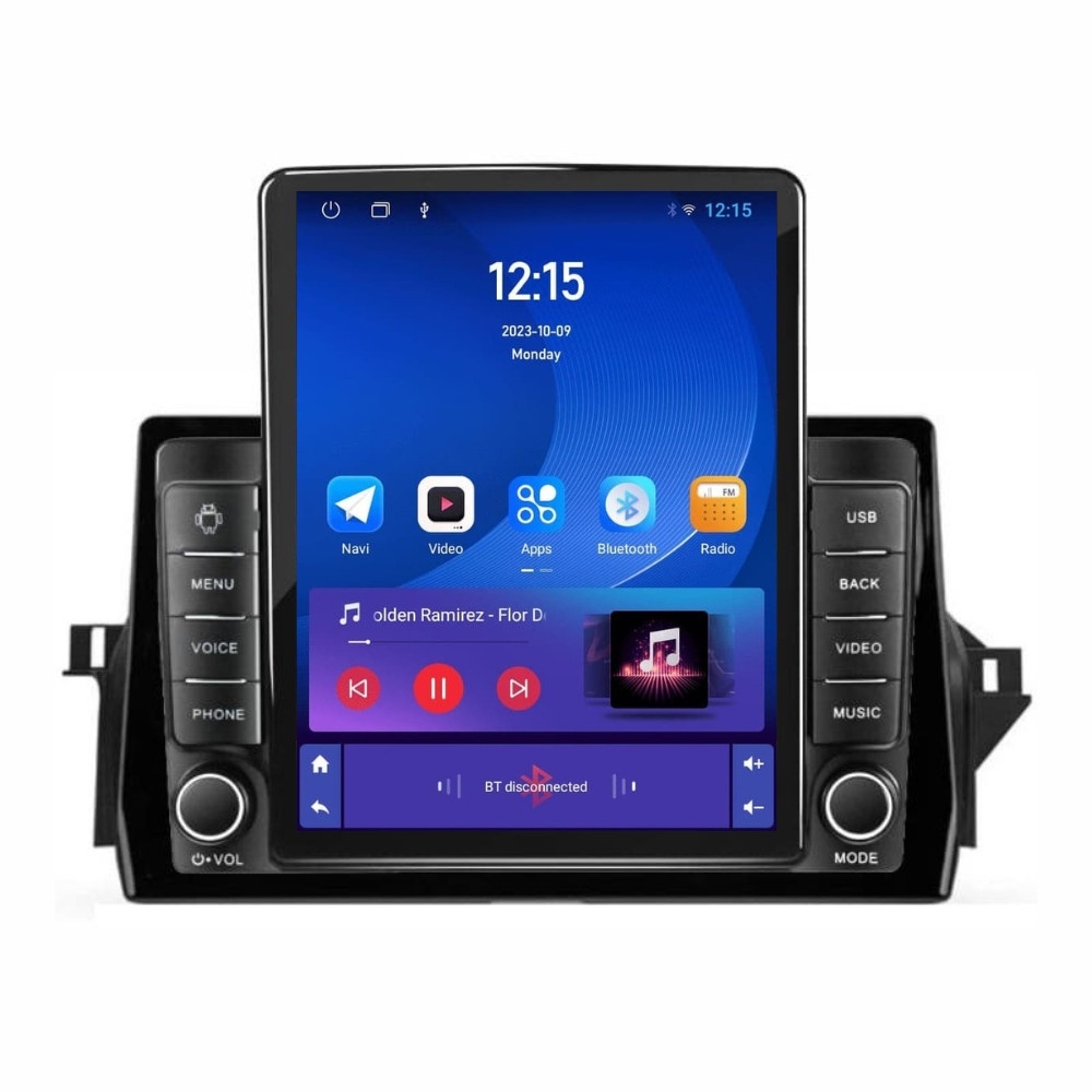 Navigatie dedicata cu Android Toyota Camry 2021 - 2024, 1GB RAM, Radio GPS Dual Zone, Touchscreen IPS 9.7" HD tip Tesla, Internet Wi-Fi, Bluetooth, MirrorLink, USB