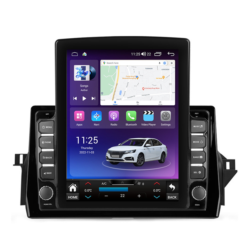 Navigatie dedicata cu Android Toyota Camry 2021 - 2024, 8GB RAM, Radio GPS Dual Zone, Touchscreen IPS 9.7" HD tip Tesla, Internet Wi-Fi si slot SIM 4G, Bluetooth, MirrorLink, USB