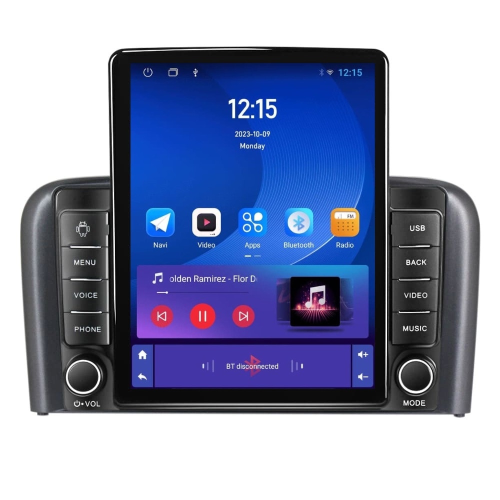 Navigatie dedicata cu Android Volvo S80 I 2004 - 2006, 1GB RAM, Radio GPS Dual Zone, Touchscreen IPS 9.7" HD tip Tesla, Internet Wi-Fi, Bluetooth, MirrorLink, USB