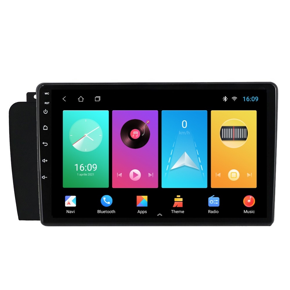 Navigatie dedicata cu Android Volvo V70 II / XC70 I 2004 - 2008, 1GB RAM, Radio GPS Dual Zone, Display HD IPS 9" Touchscreen, Internet Wi-Fi, Bluetooth, MirrorLink, USB