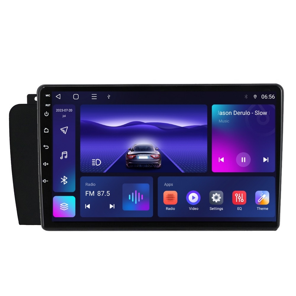 Navigatie dedicata cu Android Volvo V70 II / XC70 I 2004 - 2008, 4GB RAM, Radio GPS Dual Zone, Display HD IPS 9" Touchscreen, Internet Wi-Fi, Bluetooth, MirrorLink, USB