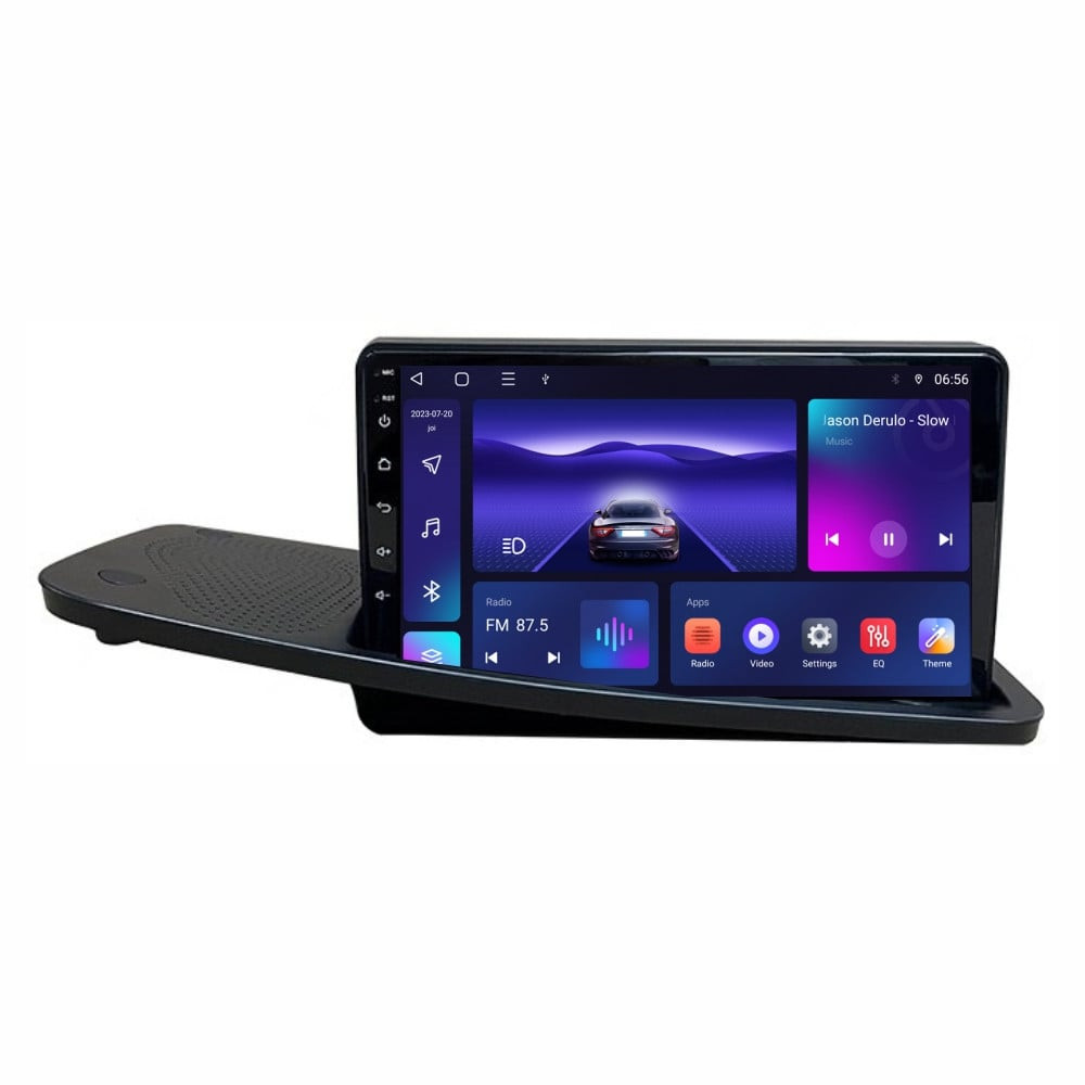 Navigatie dedicata cu Android Volvo V70 III 2007 - 2012 cu navigatie originala, 3GB RAM, Radio GPS Dual Zone, Display HD QLED 9" Touchscreen, Internet Wi-Fi si slot SIM 4G, Bluetooth, MirrorLink, USB