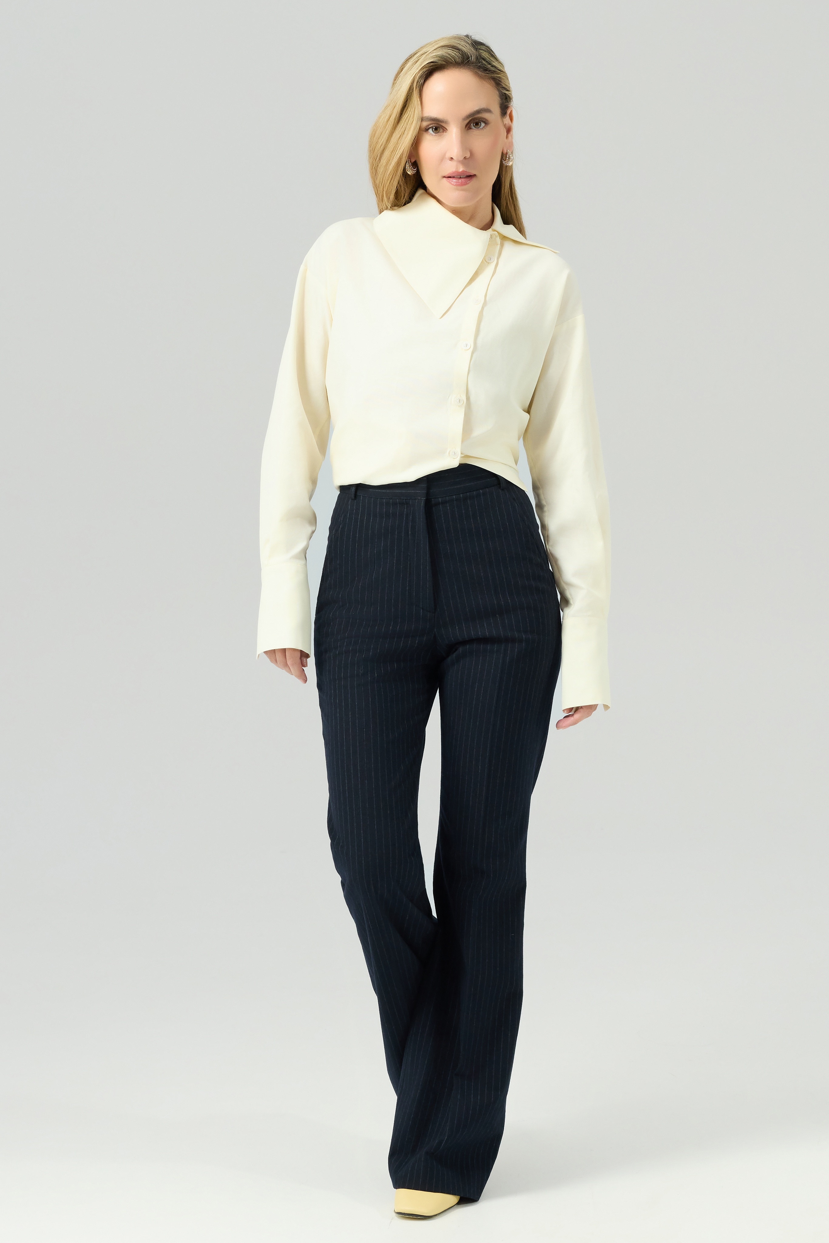 Pantaloni bleumarin TEMPO