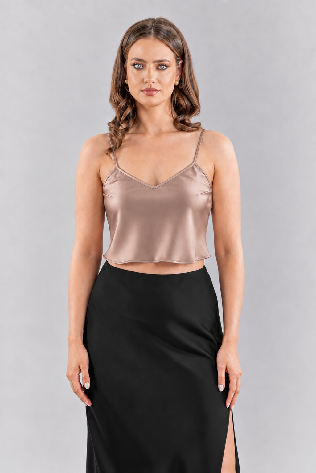 Top din satin premium TALIA